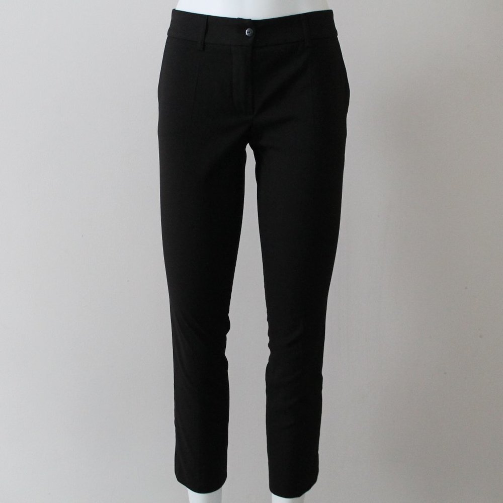 Yves Saint Laurent YSL Tuxedo Ankle Pant Black Size 34